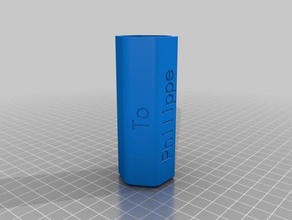 phil labirent bulmaca özelleştirilmiş 3d print model - Mito3D