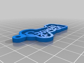 gareth keychains customized 3d print model - Mito3D