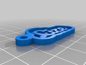 lize Anahtarlık özelleştirilmiş 3d print model - Mito3D