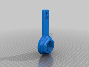 whench 29 mão ferramentas 3d print model - Mito3D