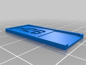 4gb tag usb pen case computer 3d print model - Mito3D