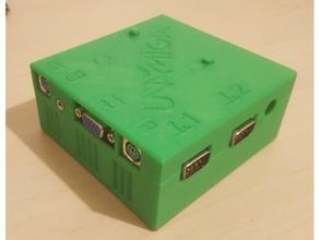 unamiga case electronics 3d print model - Mito3D