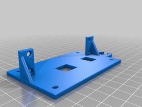 trigorilla board mount anycubic kossel linear plus 3d printer parts 3d print model - Mito3D