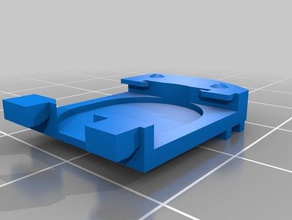 digital caliper battery cover remixed parts 3d print model - Mito3D