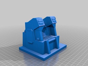 sci fi props 3d printer accessories printing column scifi 3d print model - Mito3D