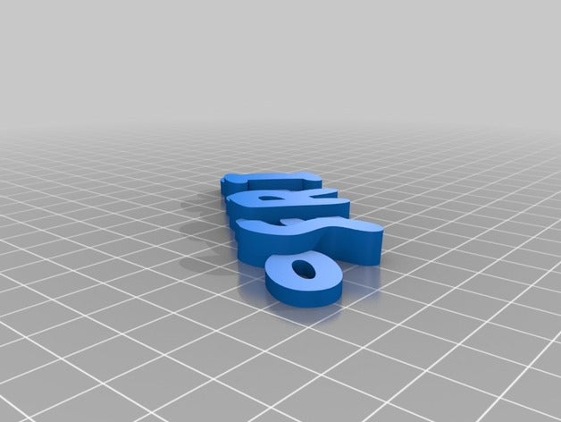 sergio keyfob Anahtarlık özelleştirilmiş 3D print model - Mito3D