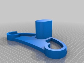 12kg personalizable soporte de bobina 3d la impresora accesorios personalizado 3d print model - Mito3D
