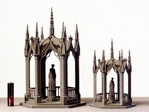 gothick loucura edifícios estruturas nsfw 3d print model - Mito3D