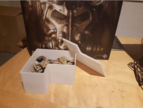 fallout 4 bordgame kutusu oyuncak aksesuarlar kutu depolama 3d print model - Mito3D