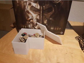 fallout 4 bordgame box - Spielzeug Zubehör 4-box Aufbewahrungsbox 3d print model - Mito3D