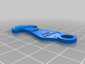 trolley key movember 3d printing hack 3d print model - Mito3D