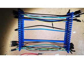 jumper wire holder electronics 3d print model - Mito3D