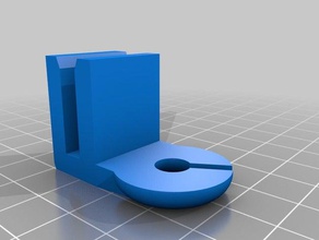 anet a8 wood version filament guide 3d printer accessories upgrade 3d print model - Mito3D