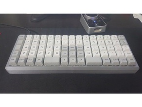 keyboard case xd75 60 - Elektronik Tastatur mechanische xd75re 3d print model - Mito3D