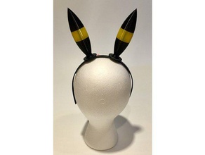 umbreon ear tail cosplay costume halloween pokemon vase mode 3d print model - Mito3D