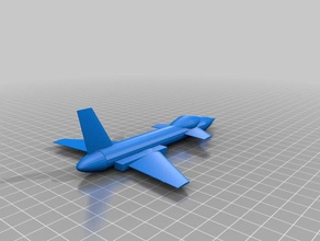 fighter veicoli 3d print model - Mito3D