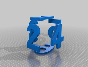 dados os lados componente 3d print model - Mito3D