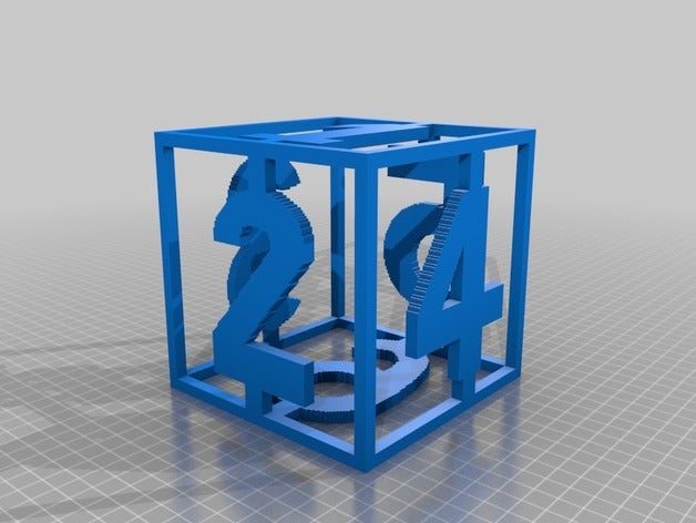edge dice 3D print model - Mito3D
