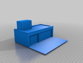 simple modern house design 3d printing 3d print model - Mito3D
