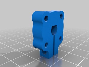 clamping d-hub 6mm tapped robotics actobotics 3d print model - Mito3D