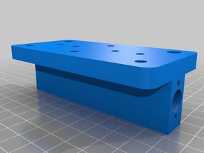 axis plate termin8tor dlp openbuilds vslot 3d printer parts 3d print model - Mito3D