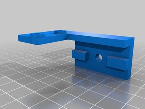 butée support de l'axe termin8tor dlp l'imprimante 3d pièces 3d print model - Mito3D