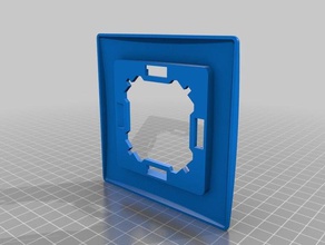 marco interruptor simon de reemplazo partes pared 3d print model - Mito3D
