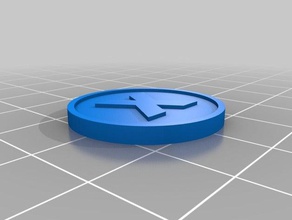 coin lidl coins badges 3d print model - Mito3D