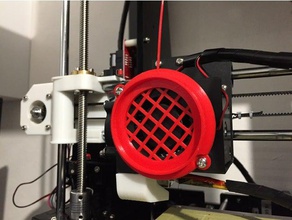 anet hava giriş filtresi a8 parçalar yükseltme toz 3d print model - Mito3D