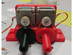 support moteur pas &agrave stepper simple double paliers roulements type 608 diy 3d print model - Mito3D