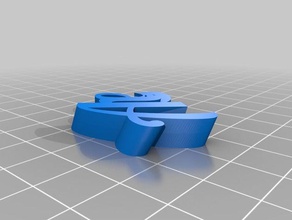ane llaveros personalizado 3d print model - Mito3D