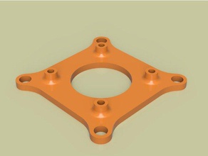 quad fpv stack piastra dell'adattatore rc i veicoli caddex caddx tartaruga 3d print model - Mito3D