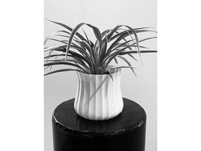 plant pot cover 2 household vase 3d print model - Mito3D