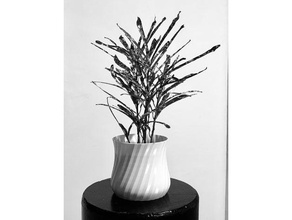 Pflanzen-übertopf 5 Haushalt vase 3d print model - Mito3D