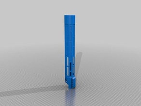 airsoft mp5 long handguard toy game accessories 3d print model - Mito3D