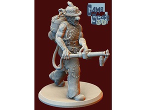 hellbilly moonshine lance-flammes les jouets jeux donjons dragons nsfw redneck de rpg steampunk dessus table wargaming zombie 3d print model - Mito3D