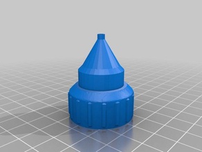 pet tapa del frasco nuevo 3d impresión 3d print model - Mito3D