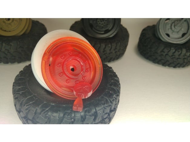 wpl rim ural-4320 rc los vehículos 3D print model - Mito3D