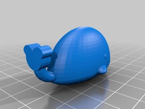 willie baleia 3d impressão 3d print model - Mito3D