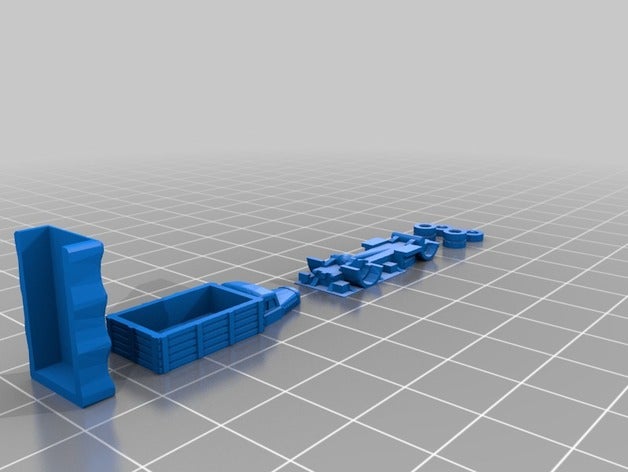 1 opel blitz ölçek 220 sürümü araçlar 3D print model - Mito3D
