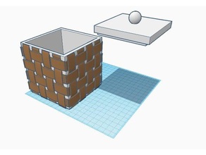 décoratif cage de faraday cadre l'électromagnétisme 3d print model - Mito3D