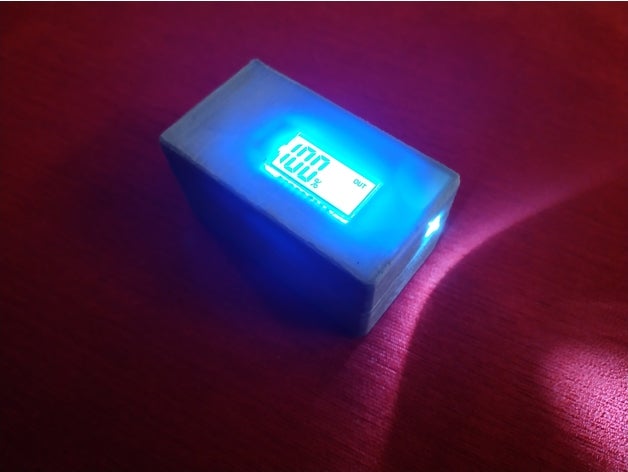 diy batterie externe 18650 batteries powerbank 3D print model - Mito3D