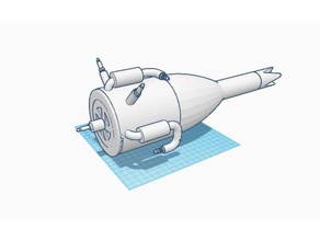 conceptual design hydrogen cannon other 3d print model - Mito3D