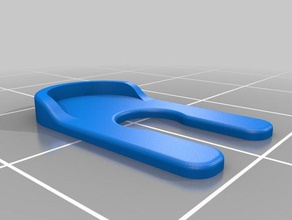 e3d bowden clip de petite taille l'imprimante accessoires bondtech l'extrudeuse tube 3d print model - Mito3D