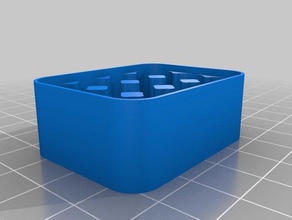 4x3 aaa top case los contenedores personalizado 3d print model - Mito3D