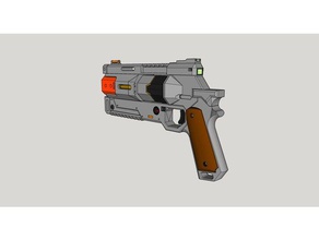 modificato tf2 wingman hobby la pistola titanfall 2 3d print model - Mito3D