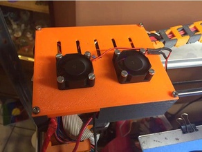 refroidissement carte m&egravere despeje pangea 3d a impressora os acessórios pangeapro pangeaxl 3d print model - Mito3D