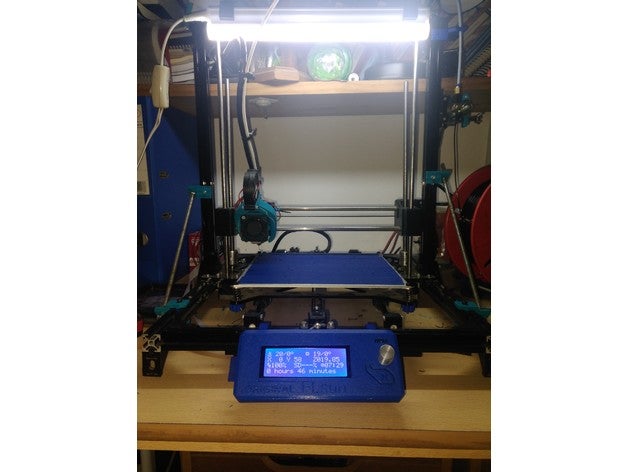 flsun 2020 led barra di supporto soporte 3 d la stampante accessori ender i prusa i3 3D print model - Mito3D