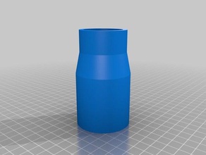 kreg dust adaptor parts customized 3d print model - Mito3D