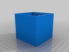 tiroire 2 compartgiments elektronik özelleştirilmiş 3d print model - Mito3D